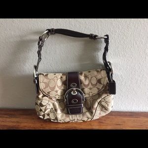 Coach Signature Classic Monogram Logo Purse